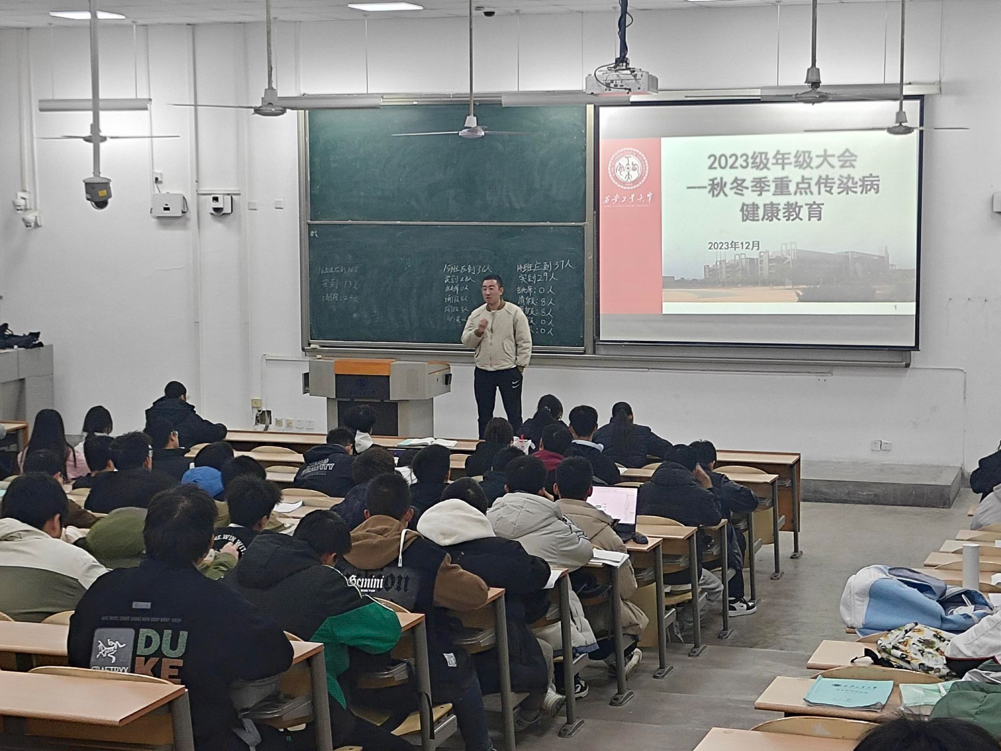 “认真备考 蓄势待发 ”--- 壹号娱乐
各社区召开年级大会