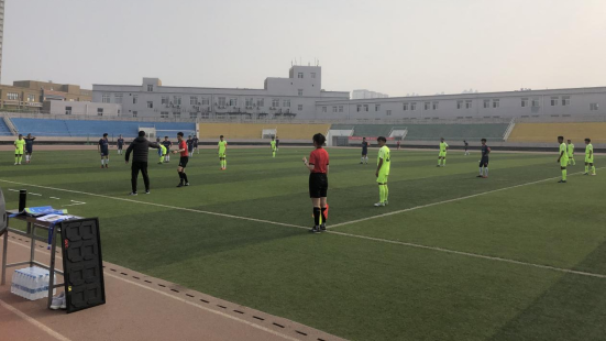 全情投入，喜迎赛事——壹号娱乐
公共体育系周密筹备“中国银行杯”陕西省大学生校园足球赛和超级联赛